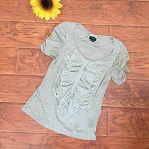 Anthropologie Deletta Top Bow design Medium NWOT